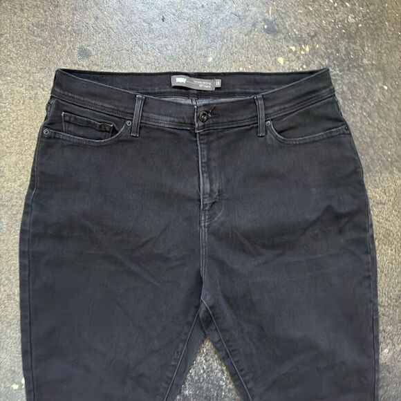 Levi's Strauss 512 Women's Gray Perfectly Slimming Bootcut Denim Jeans Size 16 - Picture 3 of 16